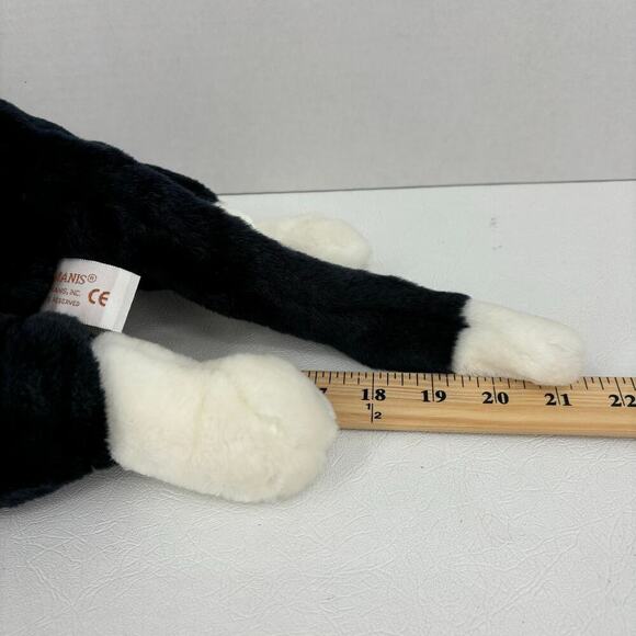 Folkmanis Floppy Cat Hand Puppet Full Body Plush Realistic Black Kitty 21 Inch - Picture 9 of 10
